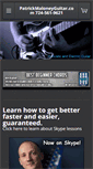 Mobile Screenshot of patrickmaloneyguitar.com